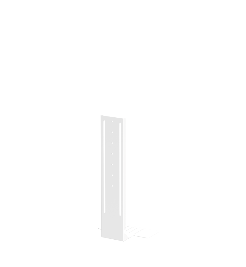 K1320 Videobar Mount Double - Wit