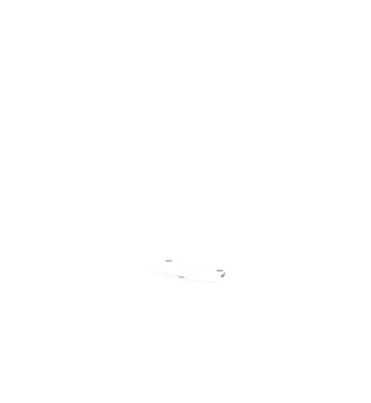 K1340 Laptop Tray Double - Wit