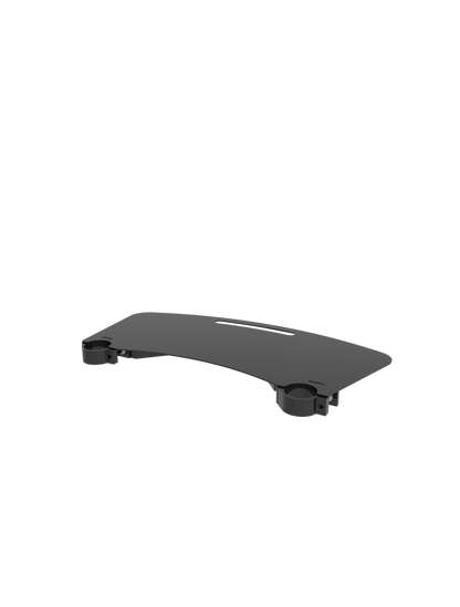 K1341 Laptop Tray Double - Zwart fijnstructuur