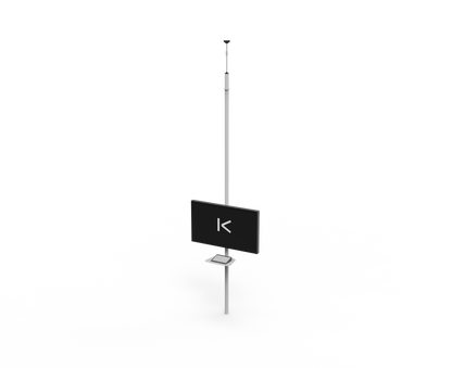 K9100 Boden-Decken-Montage, einzeln