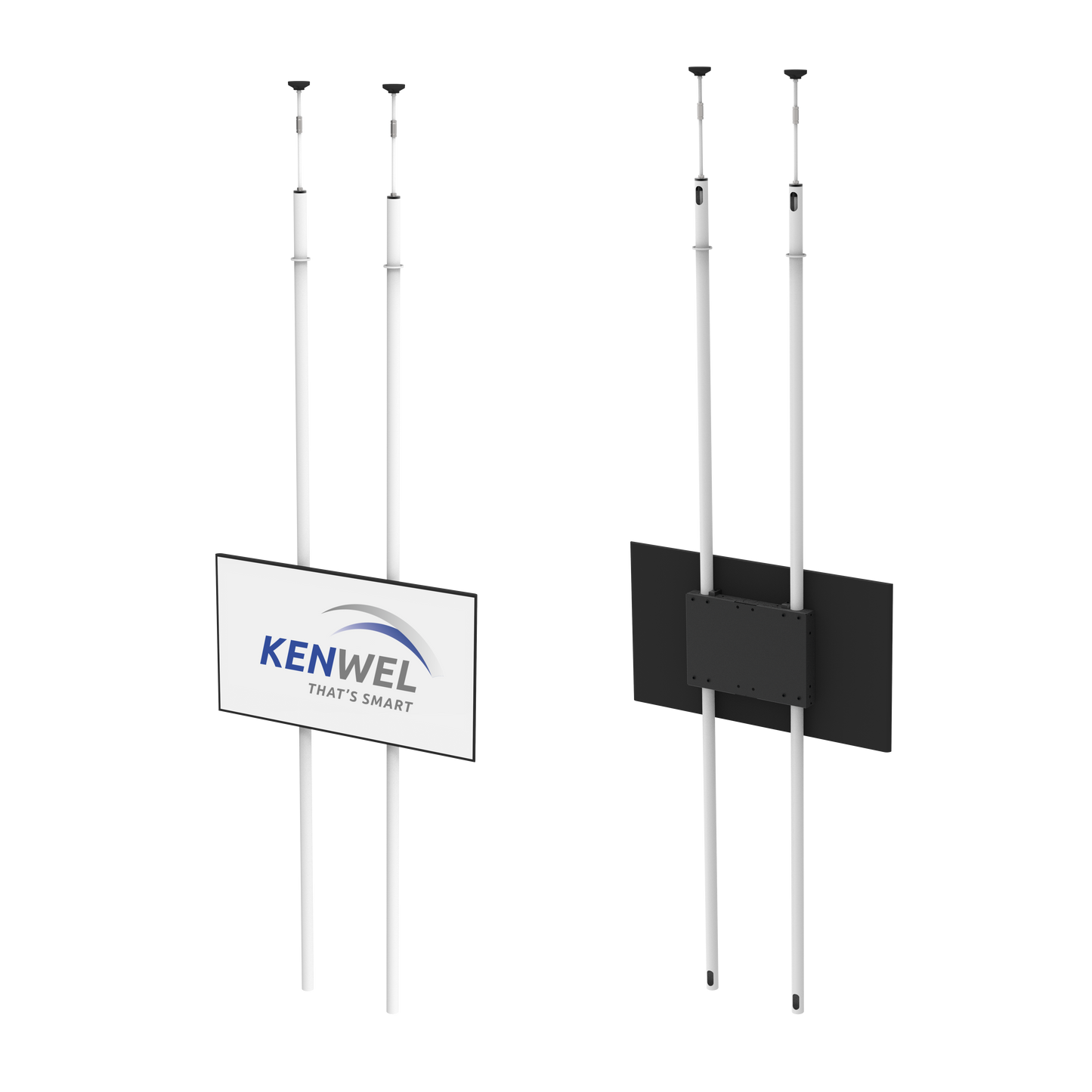Floor To Ceiling Mount Double Set