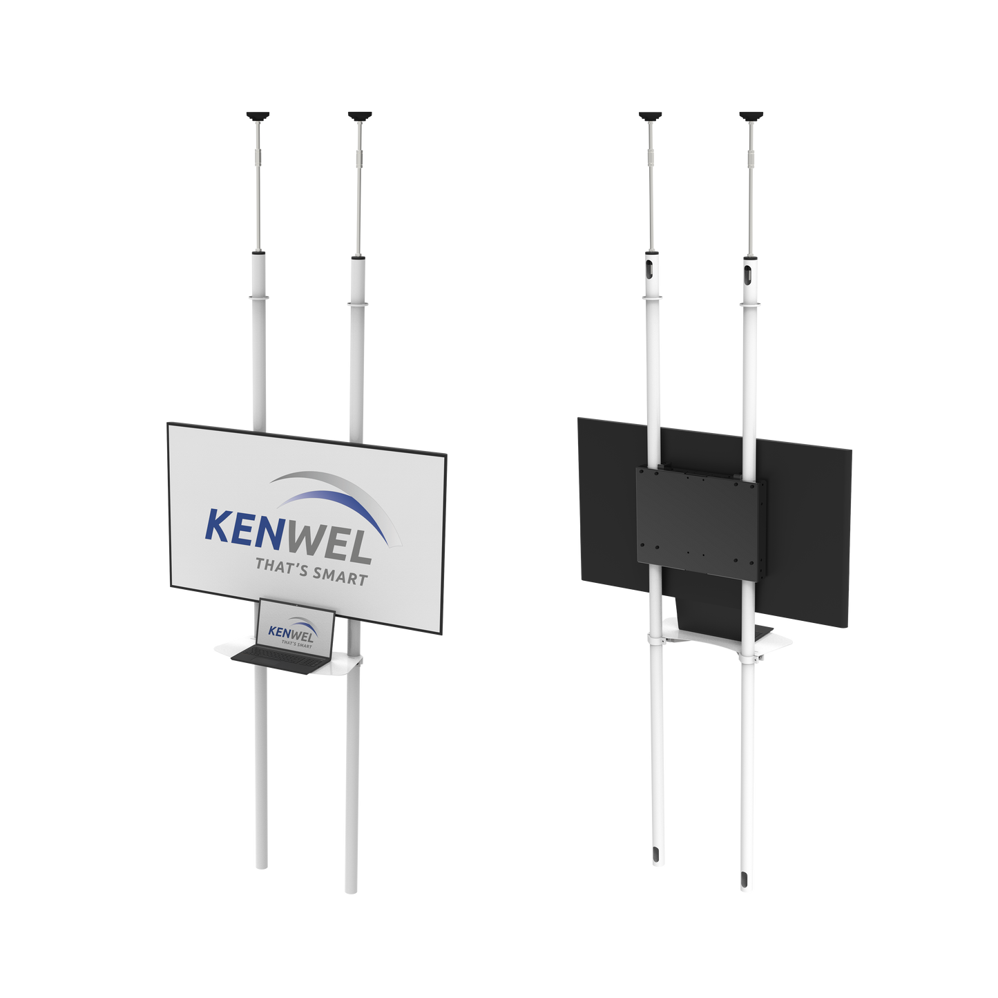 Floor To Ceiling Mount Double Set