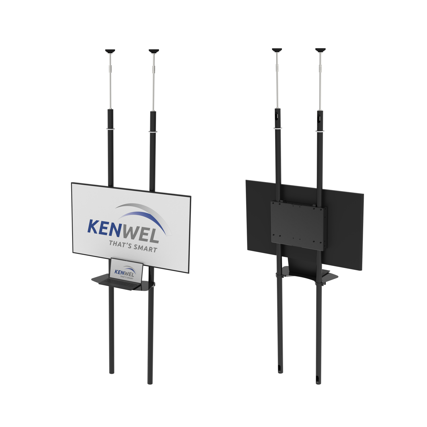 Floor To Ceiling Mount Double Set