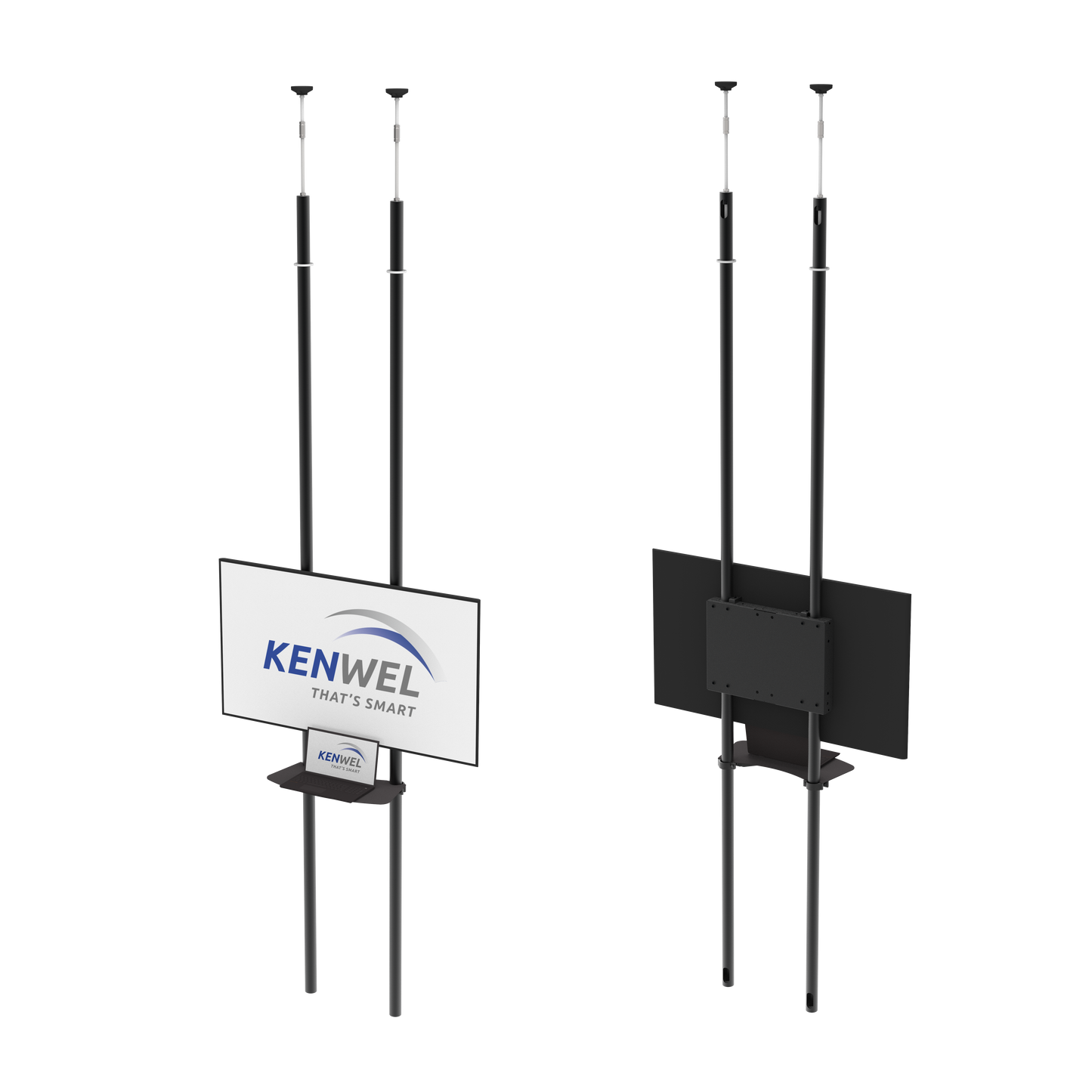 Floor To Ceiling Mount Double Set