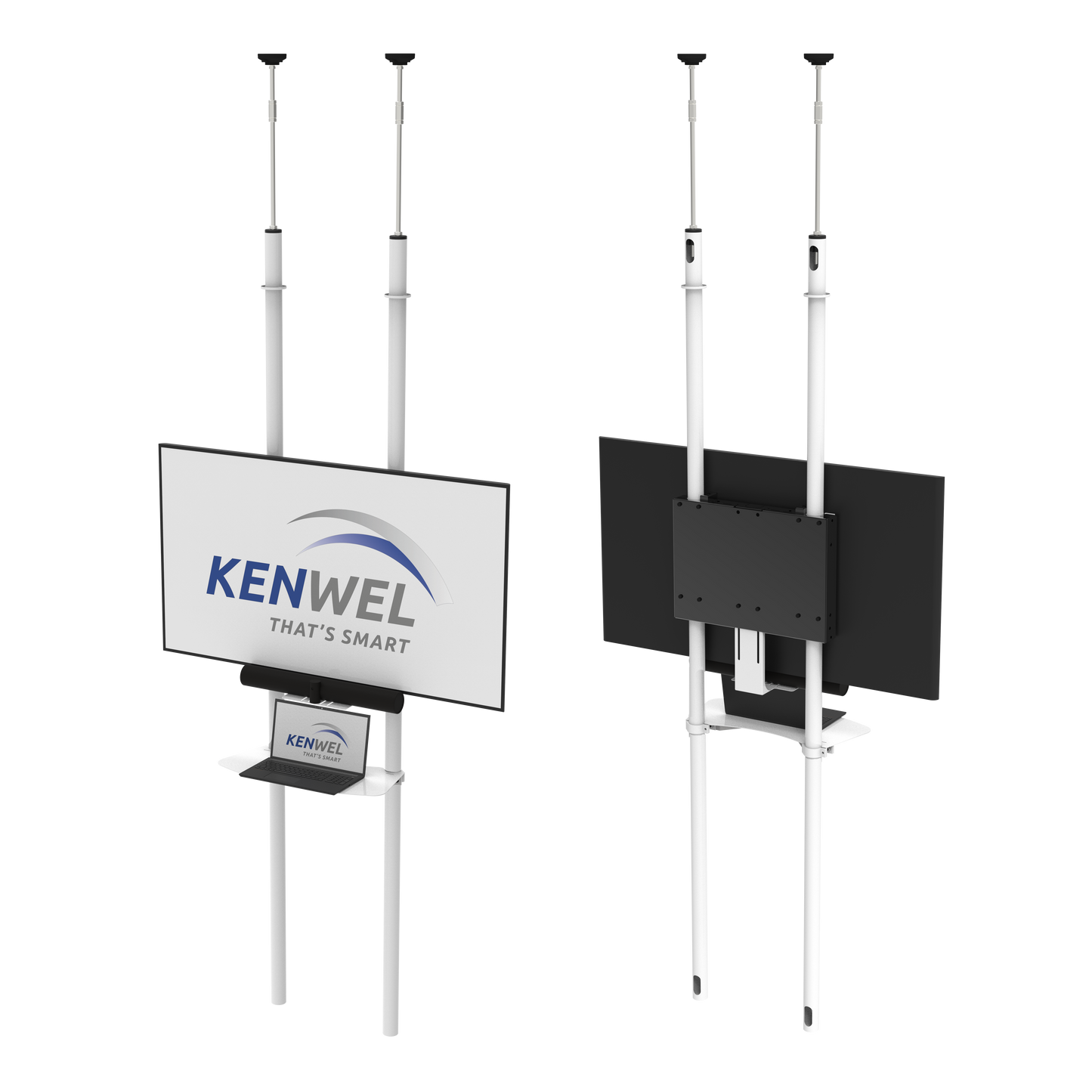 Floor To Ceiling Mount Double Set