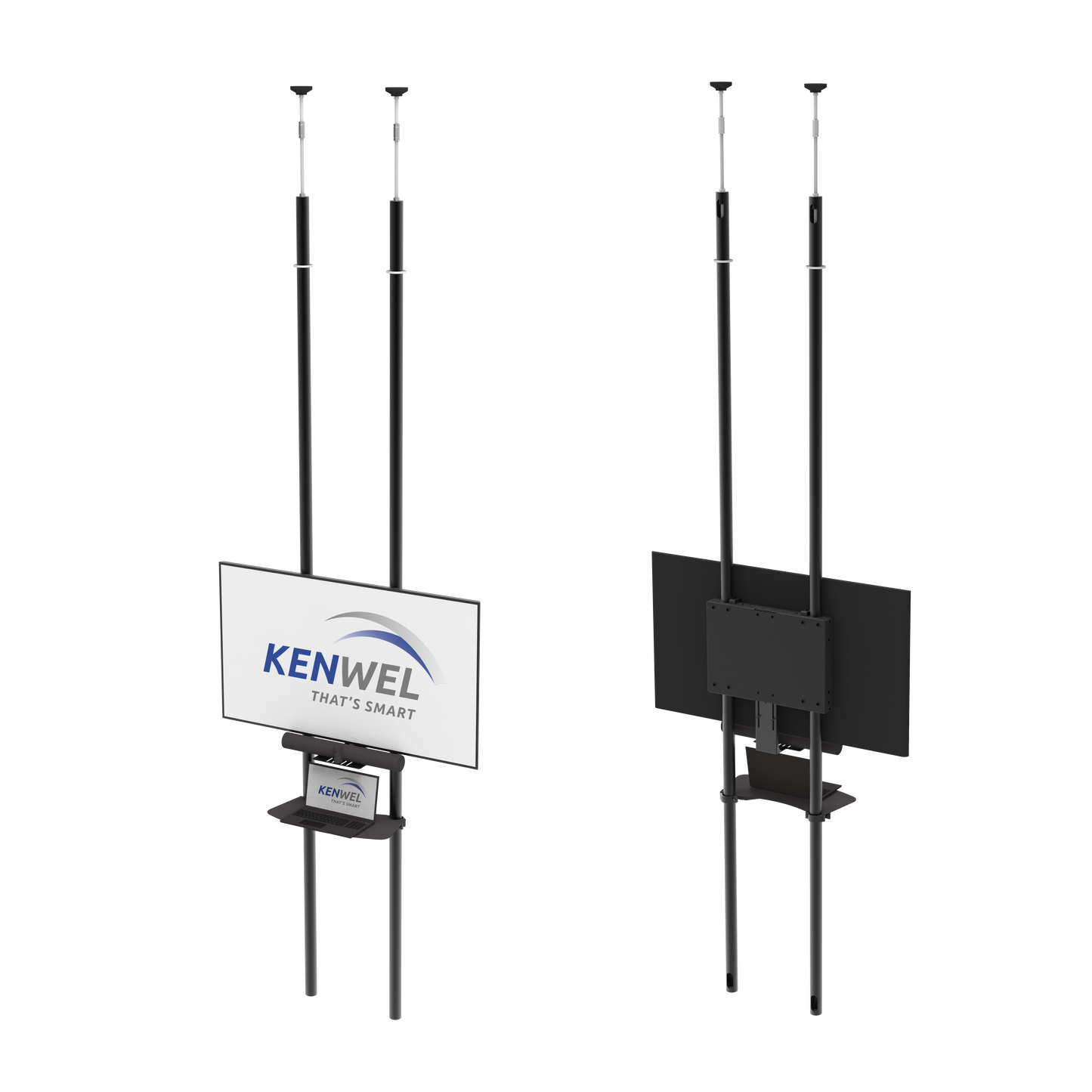 Floor To Ceiling Mount Double Set