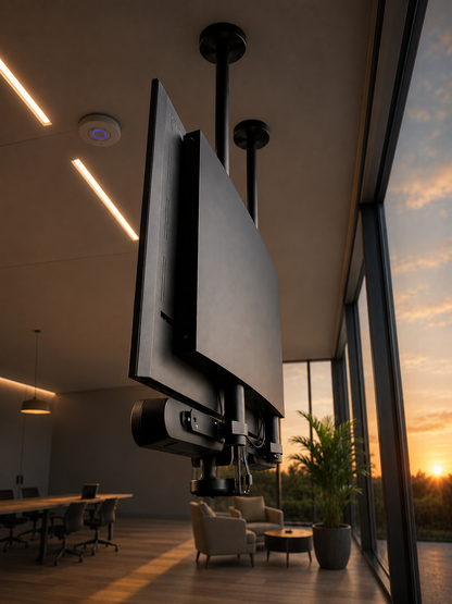 Ceiling Mount Double Rolled Backplate Landscape Set