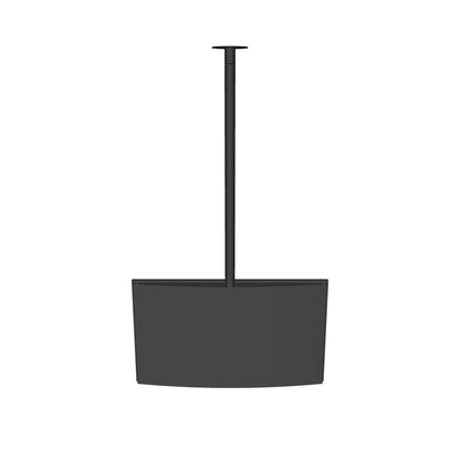 Ceiling Mount Single Rolled Backplate Landscape Set